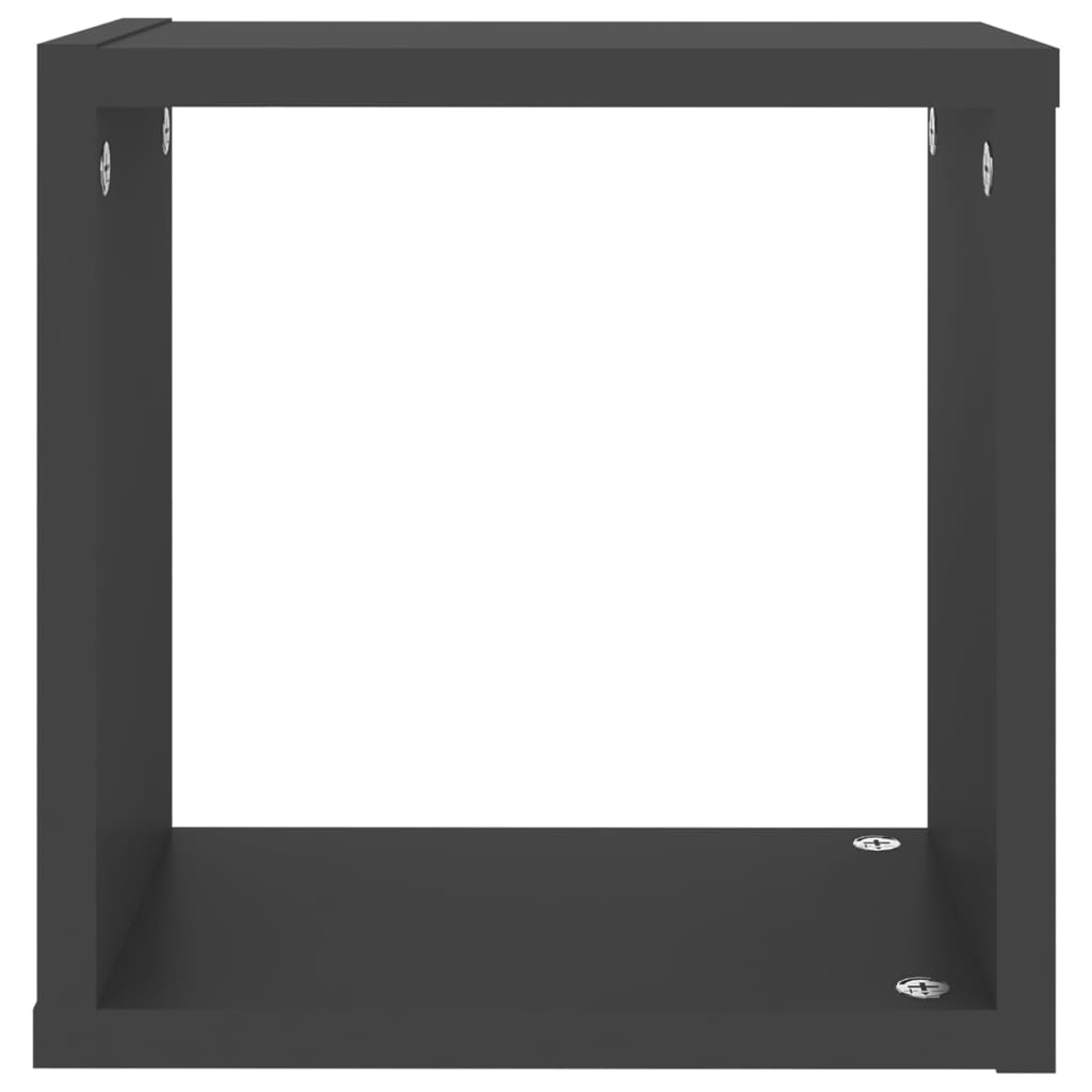 8720286594513_g_en_hd_6 vidaXL Wall Cube Shelves 6 pcs Grey 26x15x26 cm - Image 8