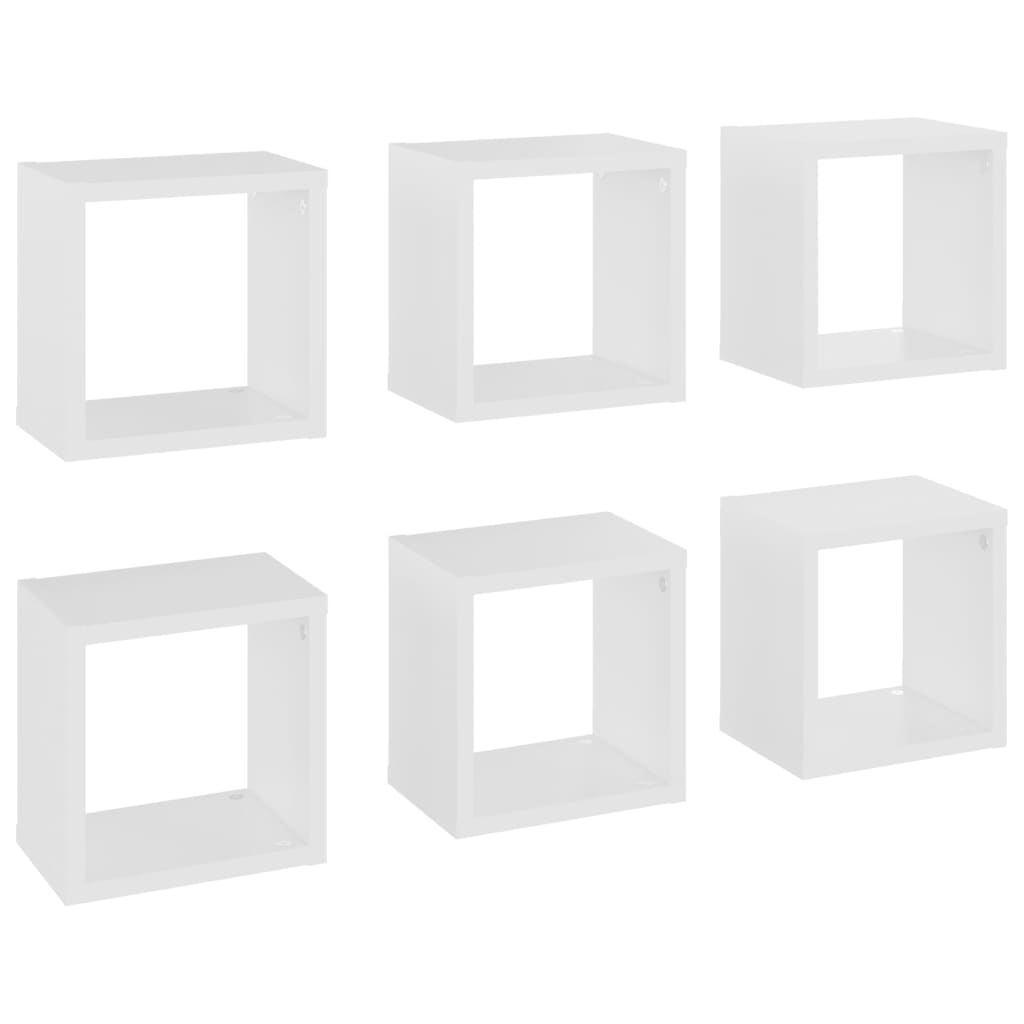8720286594728_a_en_hd_1 vidaXL Wall Cube Shelves 6 pcs White 22x15x22 cm - Image 2