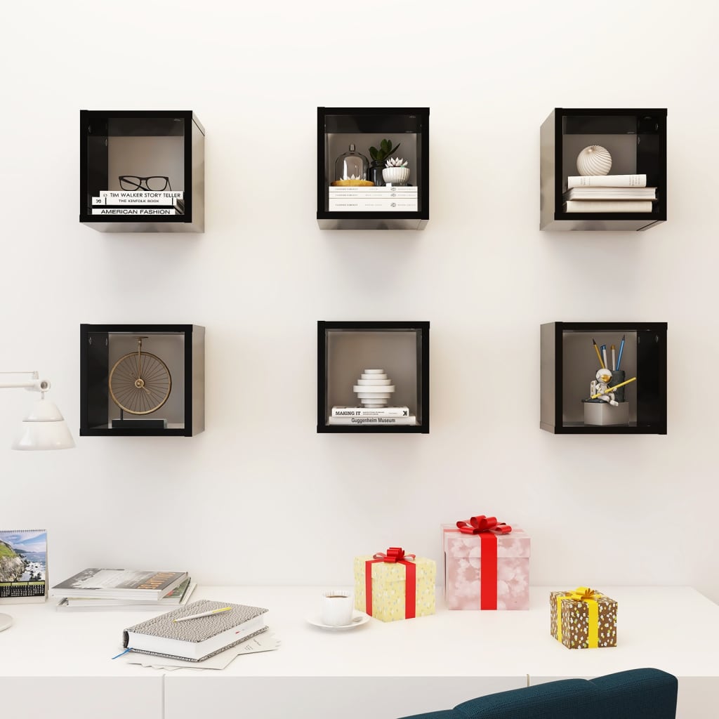8720286594759_g_en_hd_1 vidaXL Wall Cube Shelves 6 pcs Black 22x15x22 cm - Image 3