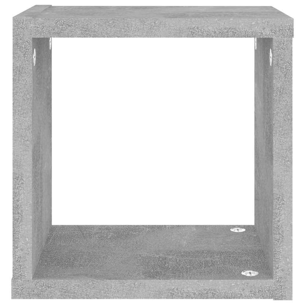 8720286594834_g_en_hd_6 vidaXL Wall Cube Shelves 4 pcs Concrete Grey 22x15x22 cm - Image 8