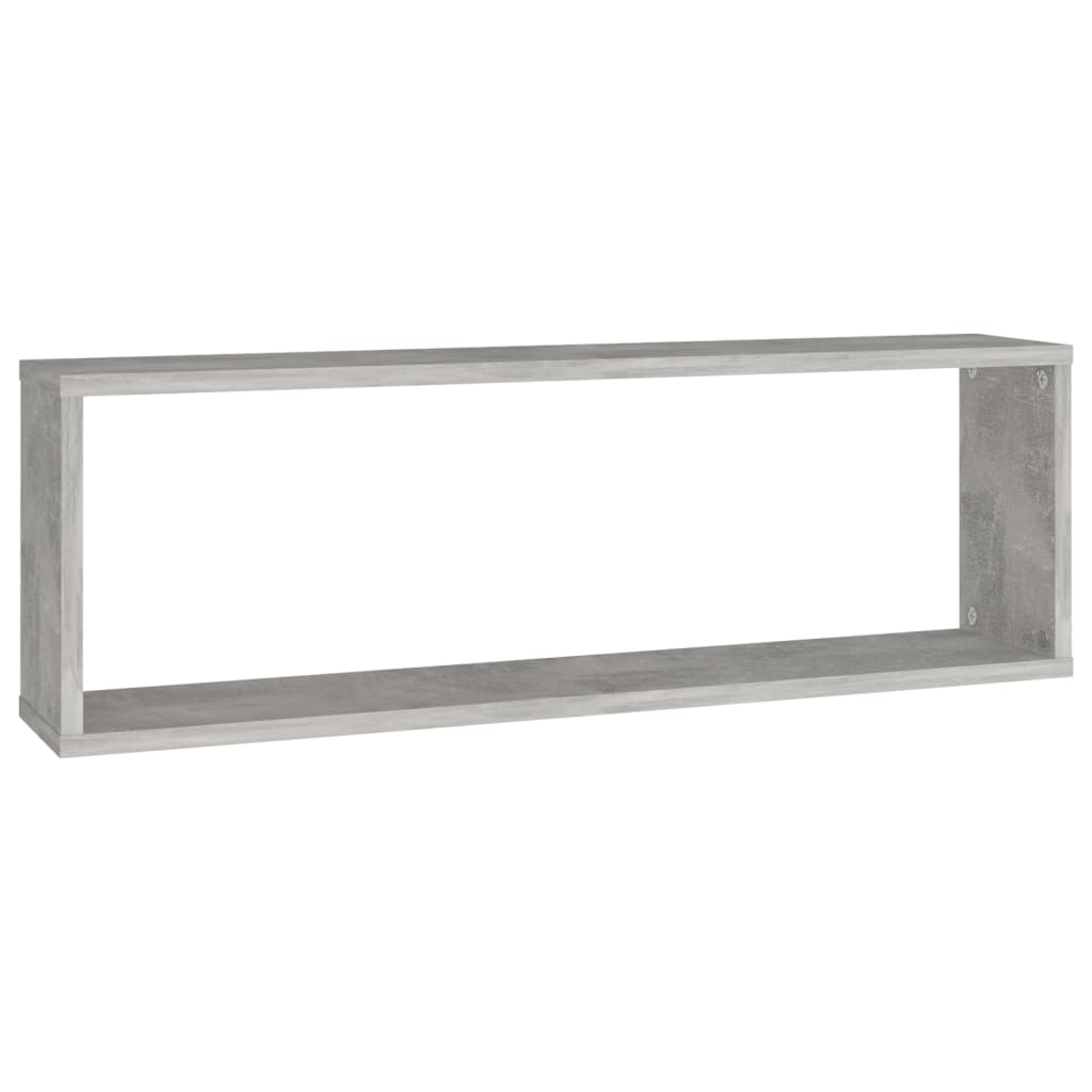 8720286595374_g_en_hd_4 vidaXL Wall Cube Shelves 4 pcs Concrete Grey 80x15x26.5 cm Engineered Wood - Image 6