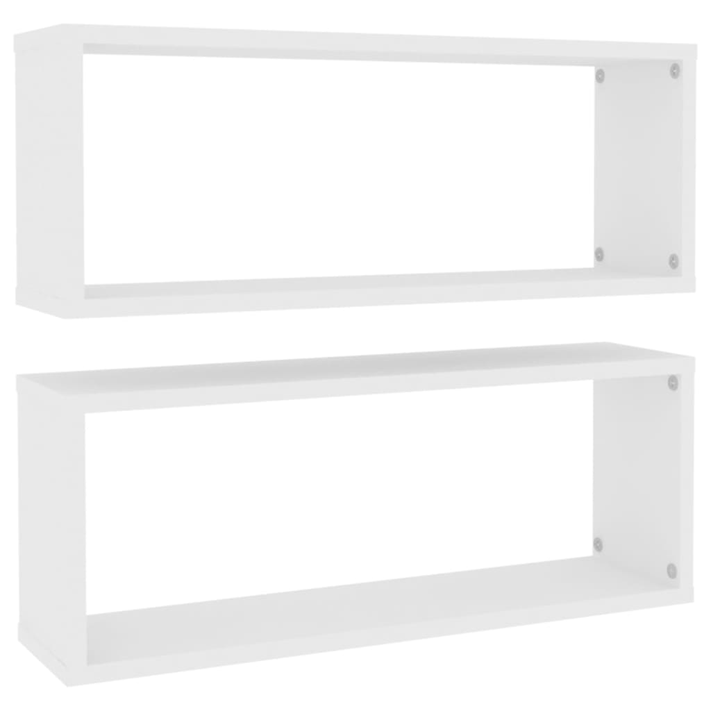 8720286595510_a_en_hd_1 vidaXL Wall Cube Shelves 2 pcs White 60x15x23 cm Engineered Wood - Image 2