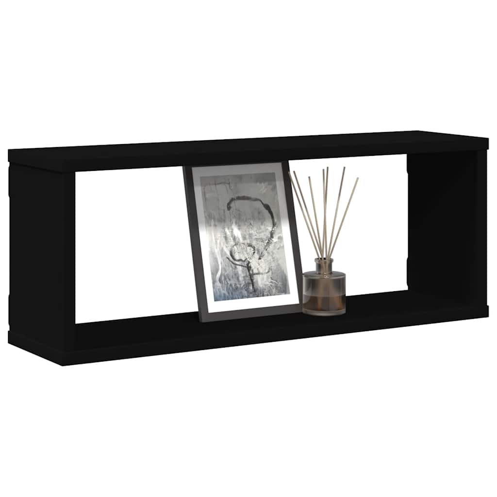 8720286595558_g_en_hd_1 vidaXL Wall Cube Shelves 4 pcs Black 60x15x23 cm Engineered Wood - Image 3