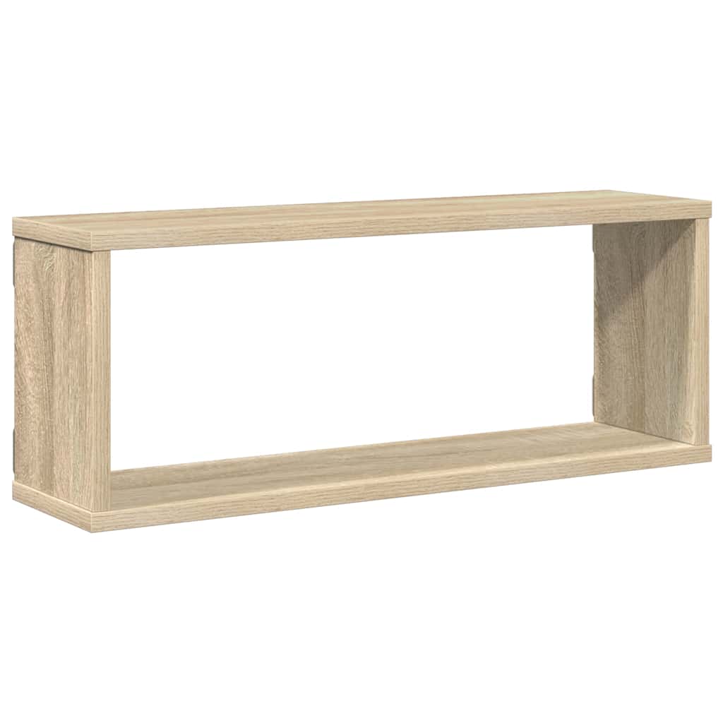 8720286595619_g_en_hd_2 vidaXL Wall Cube Shelves 4 pcs Sonoma Oak 60x15x23 cm Engineered Wood - Image 4