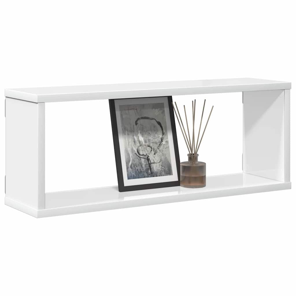 8720286595701_g_en_hd_1 vidaXL Wall Cube Shelves 4 pcs High Gloss White 60x15x23 cm Engineered Wood - Image 3