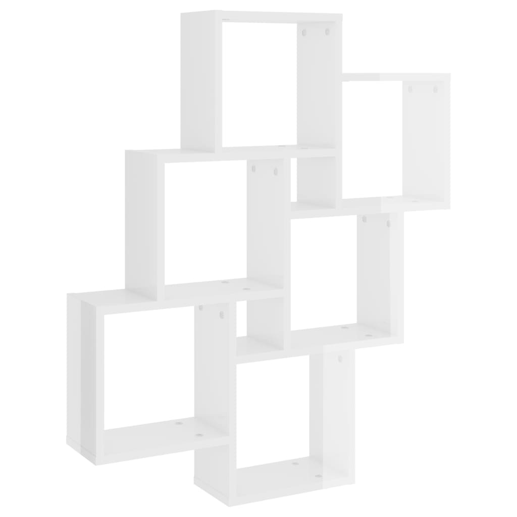 8720286595930_a_en_hd_1 vidaXL Wall Cube Shelf High Gloss White 78x15x93 cm Engineered Wood - Image 2