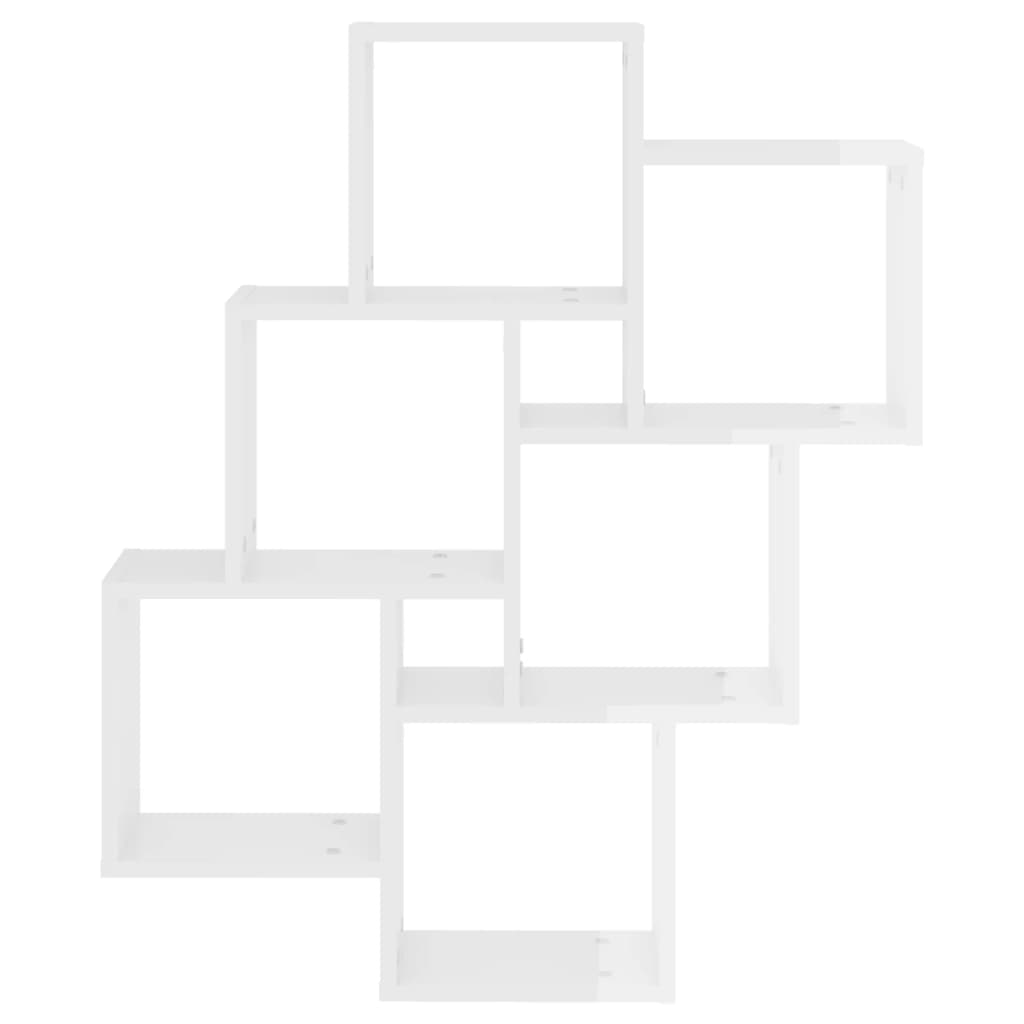 8720286595930_g_en_hd_2 vidaXL Wall Cube Shelf High Gloss White 78x15x93 cm Engineered Wood - Image 4