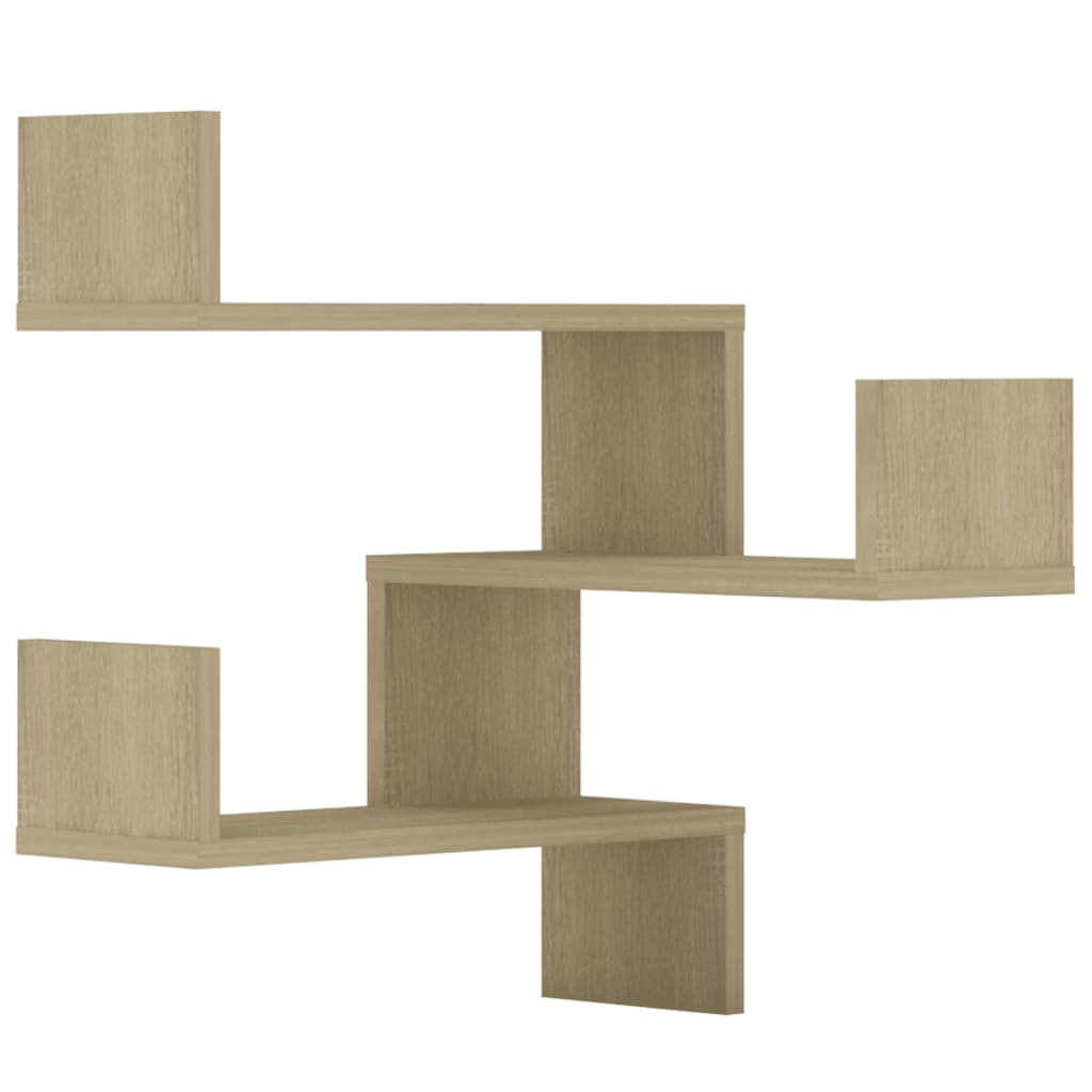 8720286596487_a_en_hd_1 vidaXL Wall Corner Shelves 2 pcs Sonoma Oak 40x40x50 cm Engineered Wood - Image 2