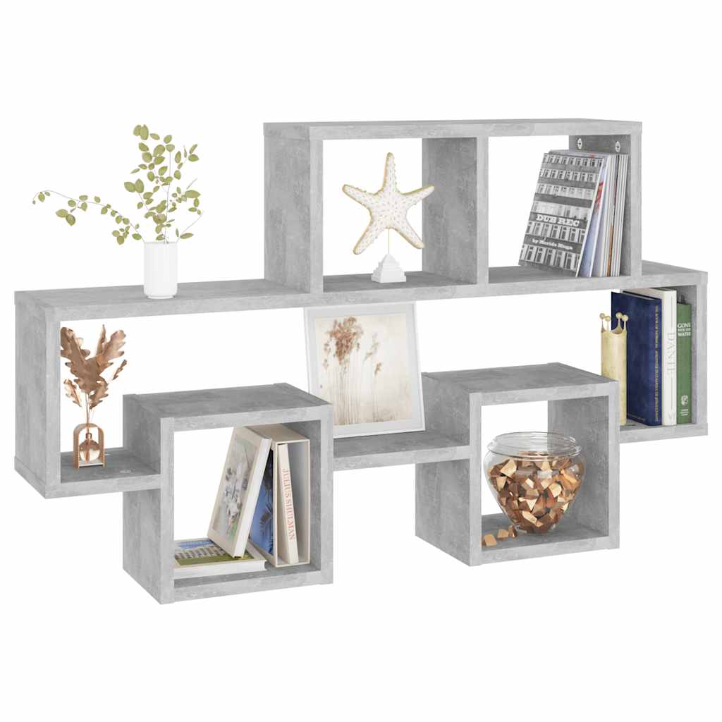 8720286596722_g_en_hd_3 vidaXL Car-shaped Wall Shelf Concrete Grey 82x15x51 cm Engineered Wood - Image 5