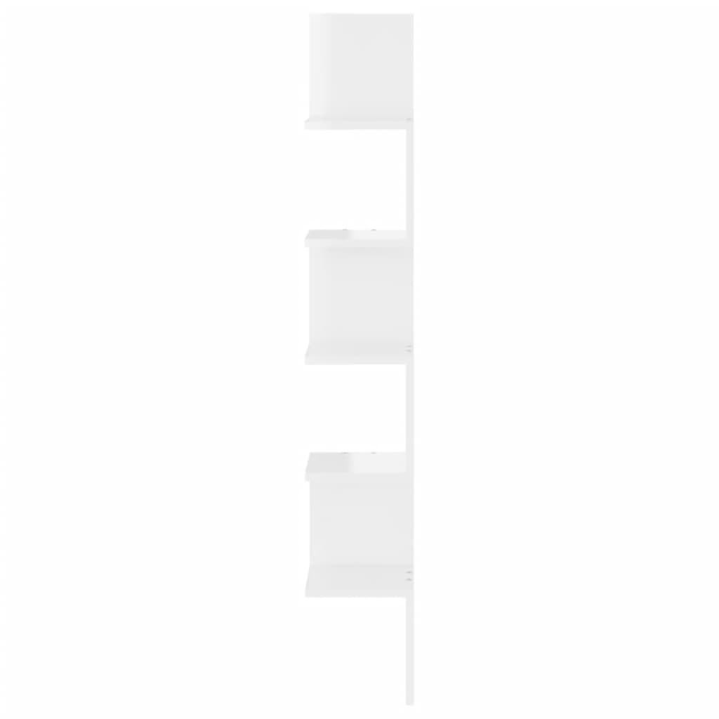 8720286597019_g_en_hd_2 vidaXL Wall Corner Shelf High Gloss White 20x20x127.5 cm Engineered Wood - Image 4