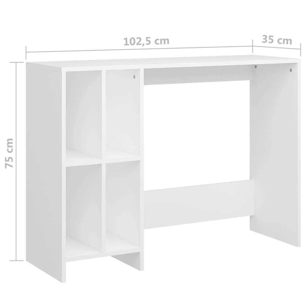 8720286606810_g_en_hd_4 vidaXL Notebook Desk White 102.5x35x75 cm Engineered Wood - Image 7
