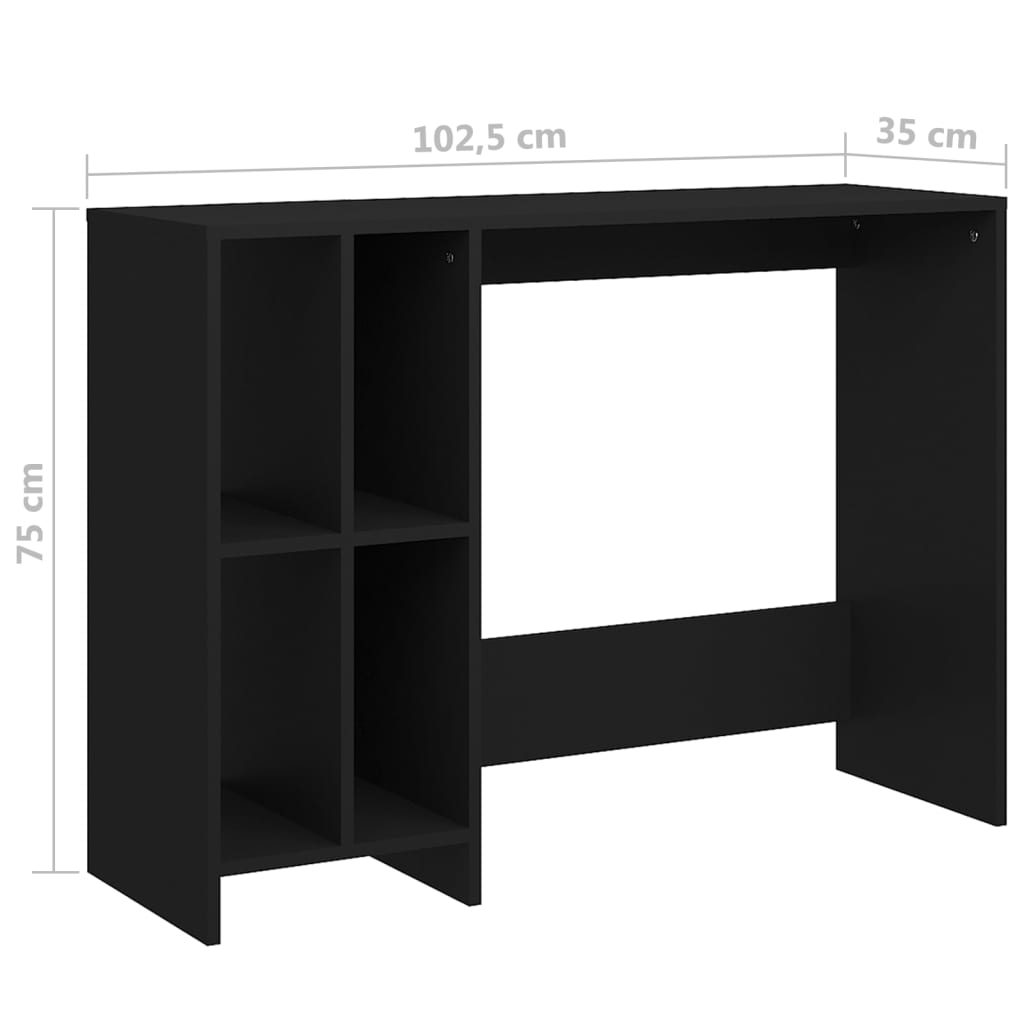 8720286606827_g_en_hd_4 vidaXL Notebook Desk Black 102.5x35x75 cm Engineered Wood - Image 7