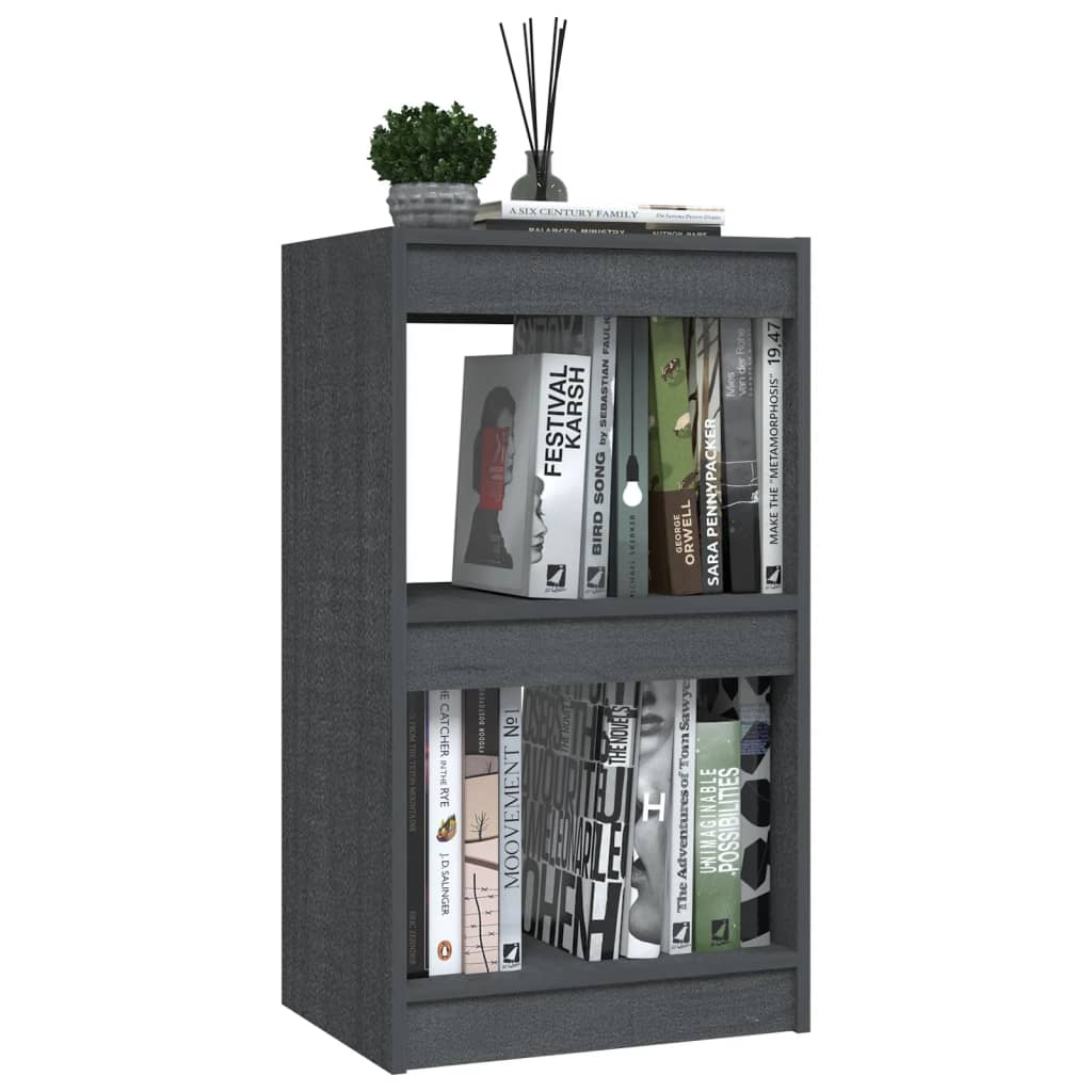 8720286608357_g_en_hd_2 vidaXL Book Cabinet Grey 40x30x71.5 cm Solid Pinewood - Image 5