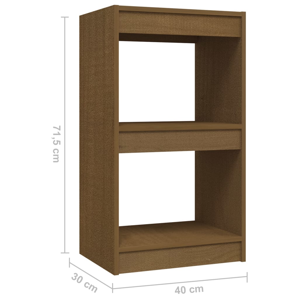 8720286608364_g_en_hd_6 vidaXL Book Cabinet Honey Brown 40x30x71.5 cm Solid Pinewood - Image 9