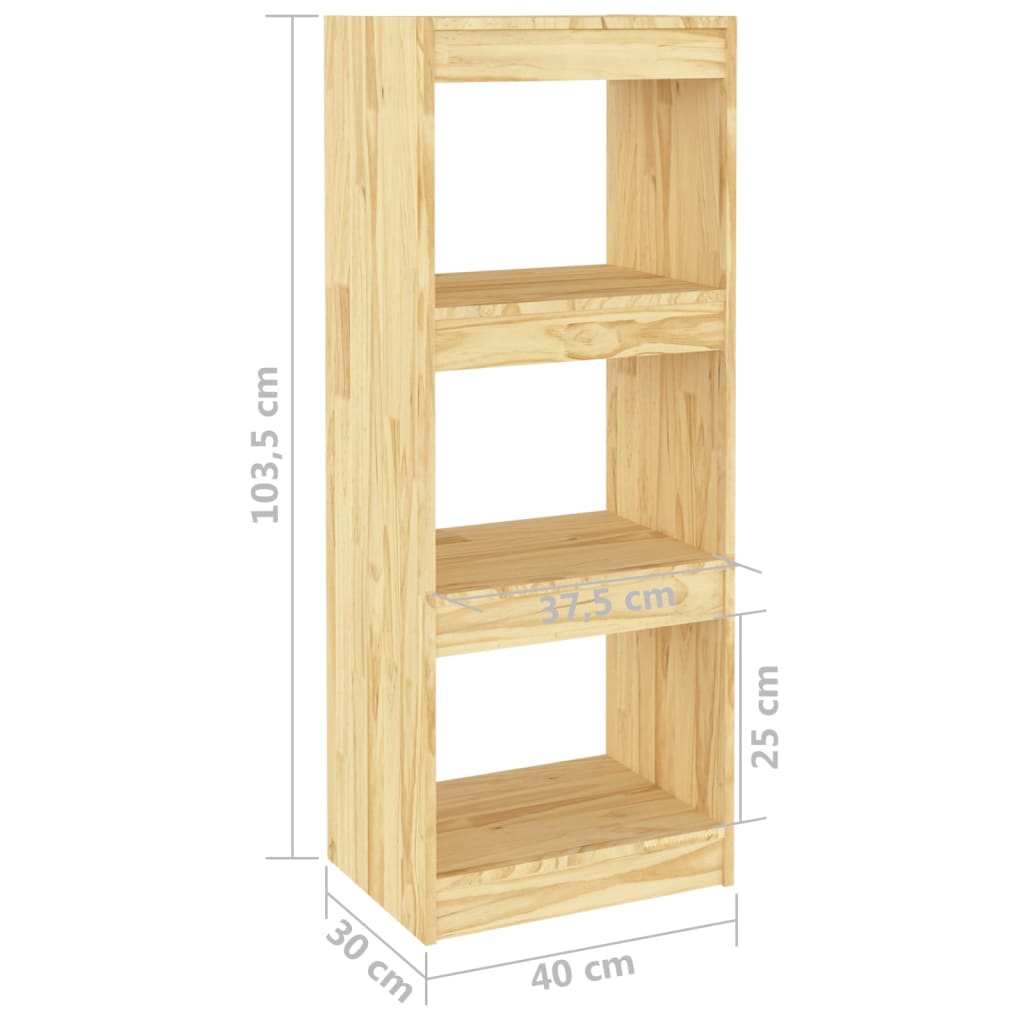 8720286608388_g_en_hd_6 vidaXL Book Cabinet/Room Divider 40x30x103.5 cm Solid Pinewood - Image 9