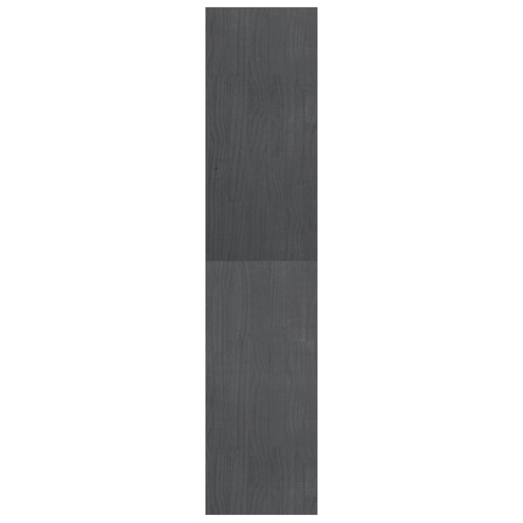 8720286608456_g_en_hd_4 vidaXL Book Cabinet Room Divider Grey 40x30x135.5 cm Pinewood - Image 7