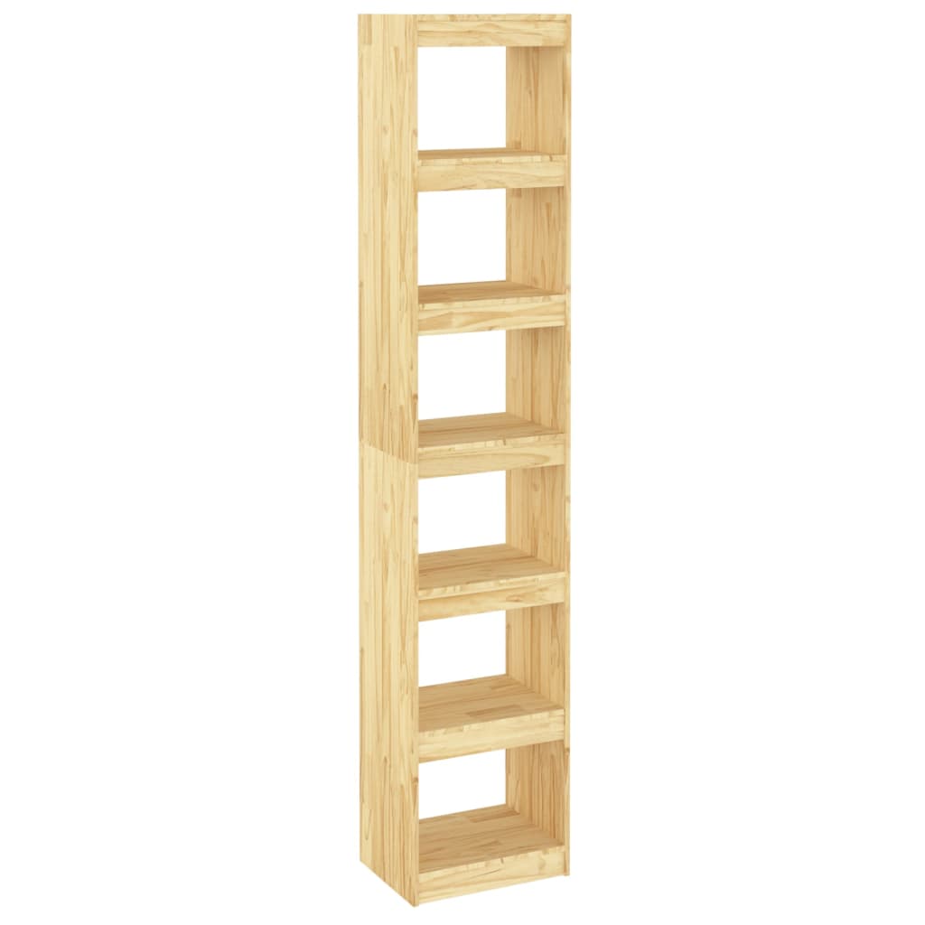 8720286608531_a_en_hd_1 vidaXL Book Cabinet/Room Divider 40x30x199 cm Solid Pinewood - Image 2