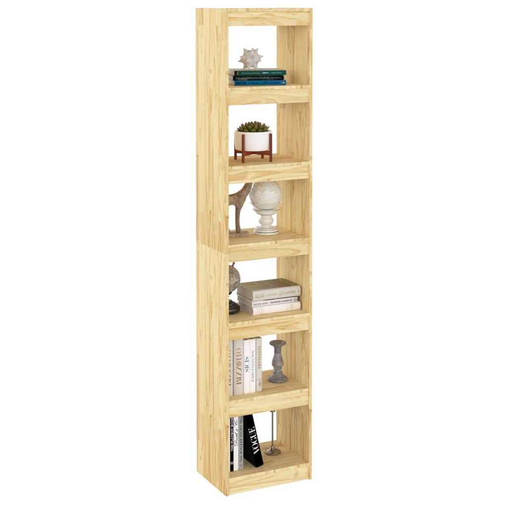 8720286608531_g_en_hd_2 vidaXL Book Cabinet/Room Divider 40x30x199 cm Solid Pinewood - Image 5
