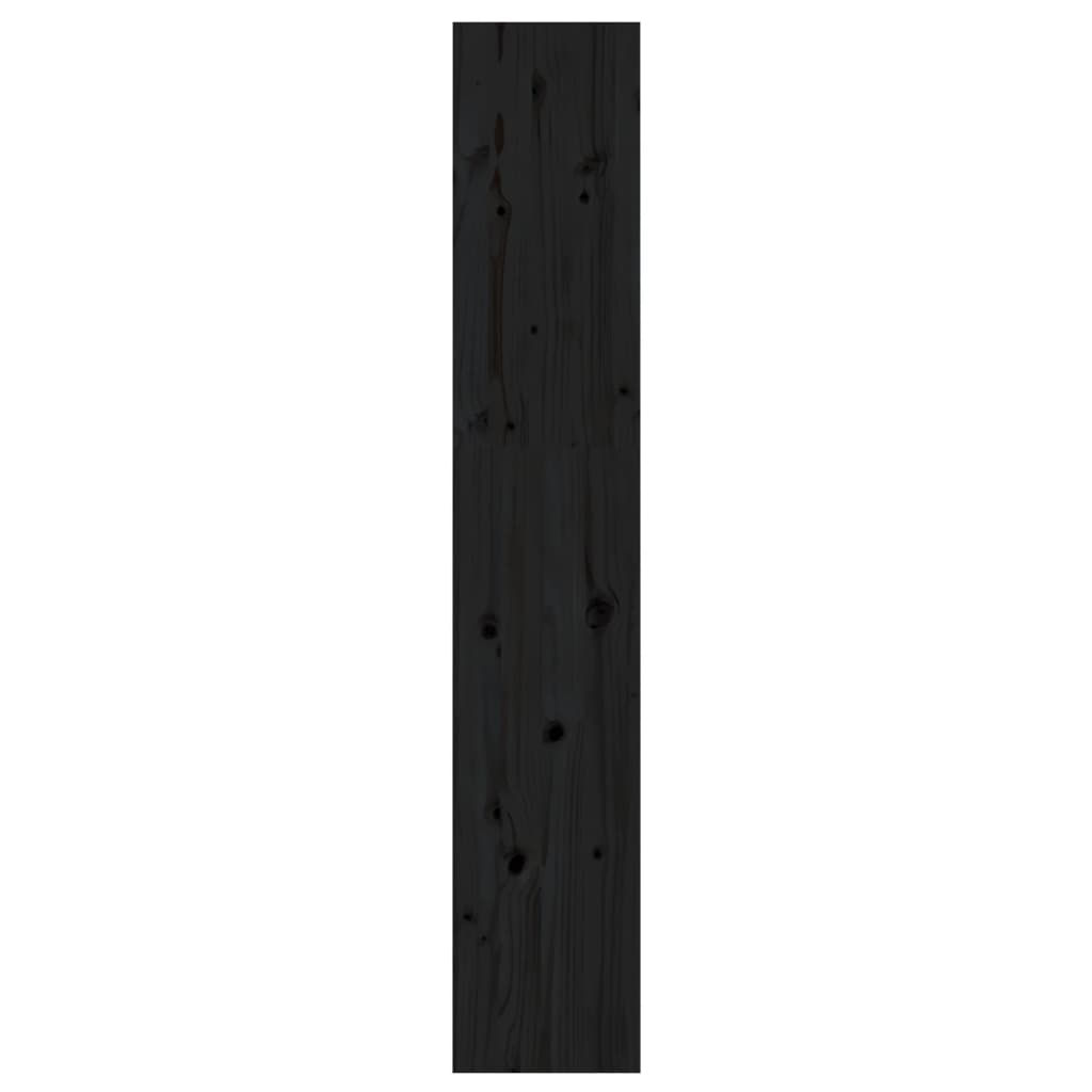 8720286608777_g_en_hd_2 vidaXL Book Cabinet/Room Divider Black 60x30x167.5 cm Solid Wood Pine - Image 5