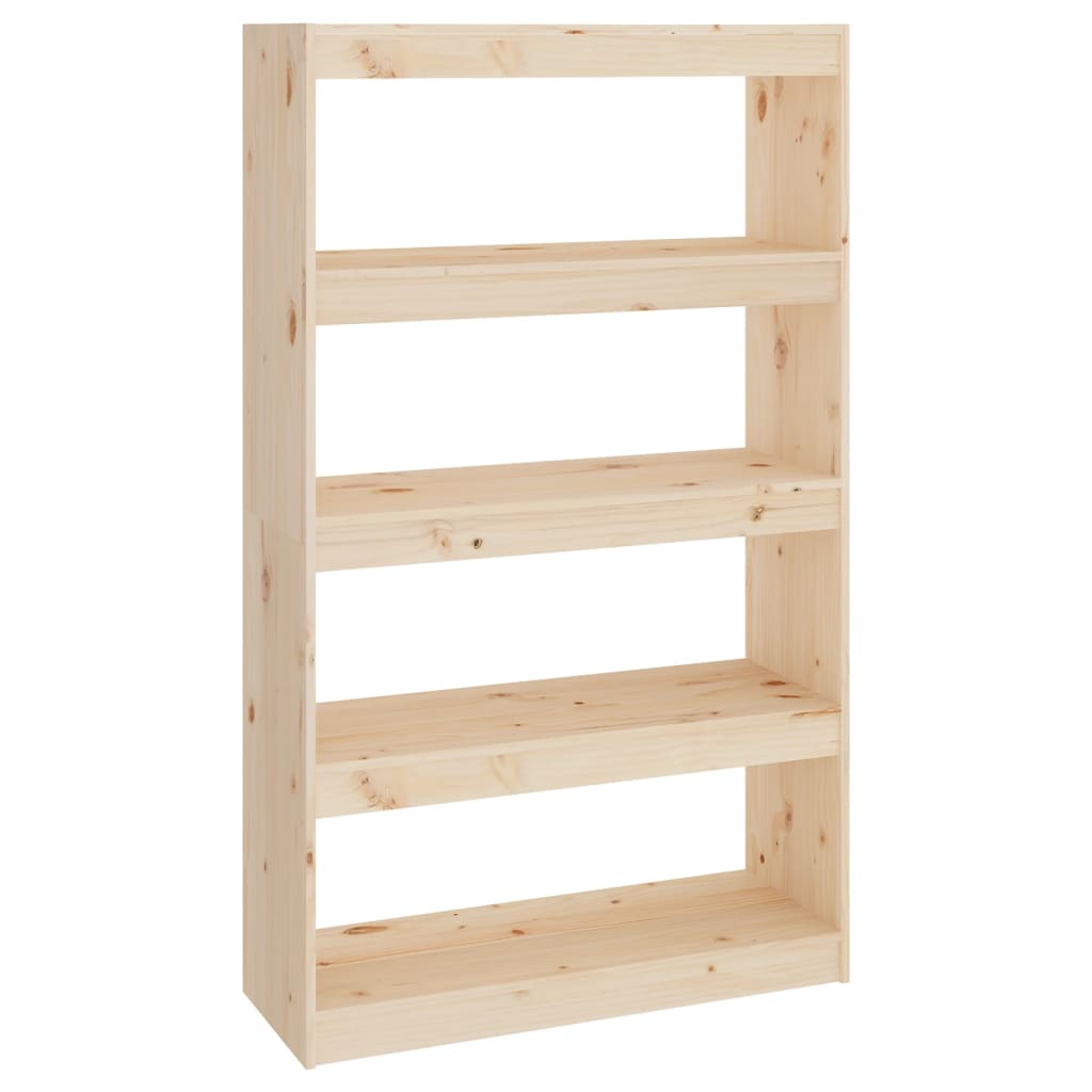 8720286608937_a_en_hd_1 vidaXL Book Cabinet/Room Divider 80x30x135.5 cm Solid Wood Pine - Image 2