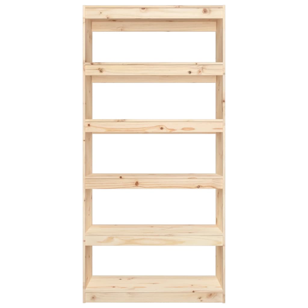 8720286608982_g_en_hd_3 vidaXL Book Cabinet/Room Divider 80x30x167.4 cm Solid Wood Pine - Image 6