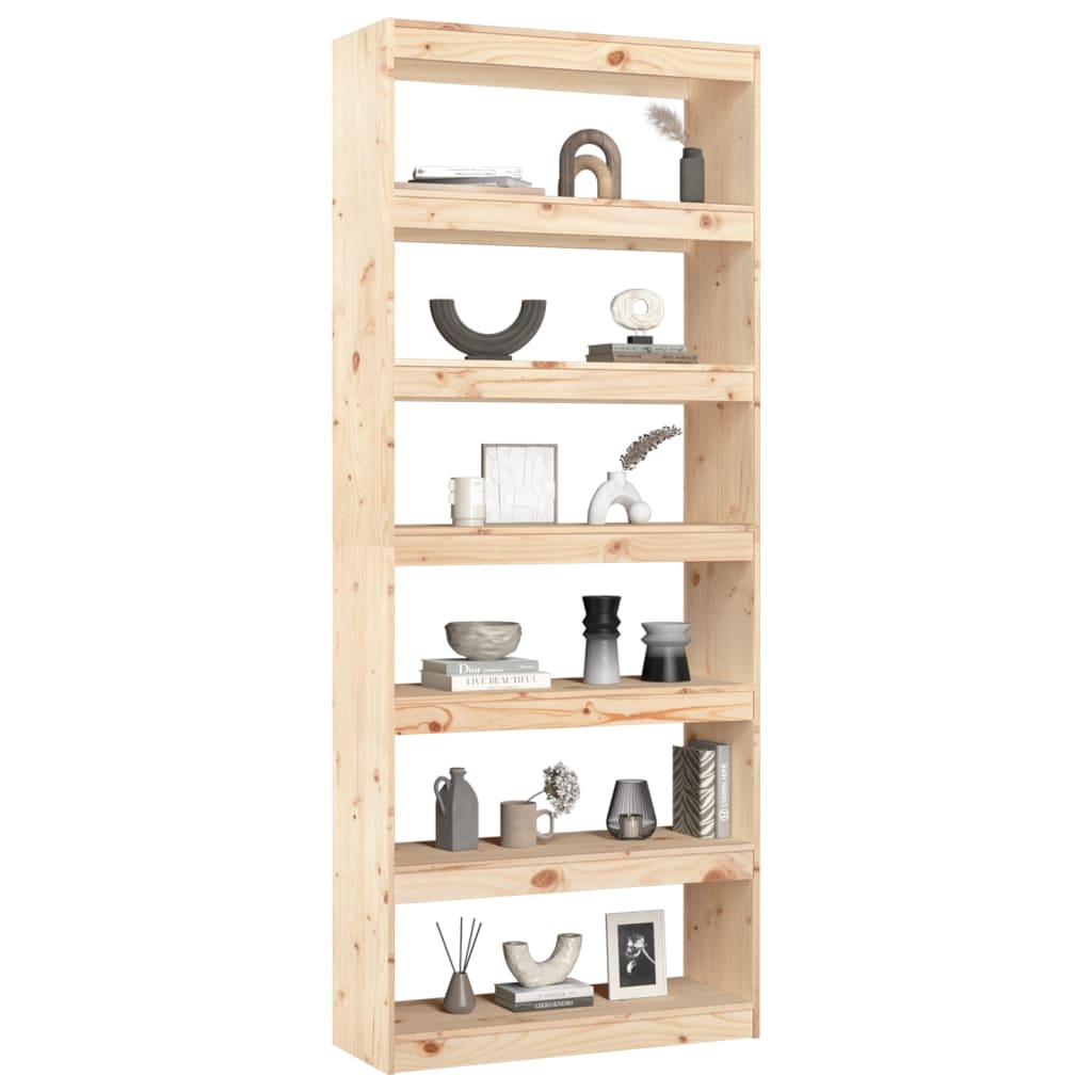 8720286609033_g_en_hd_2 vidaXL Book Cabinet/Room Divider 80x30x199.5 cm Solid Wood Pine - Image 5