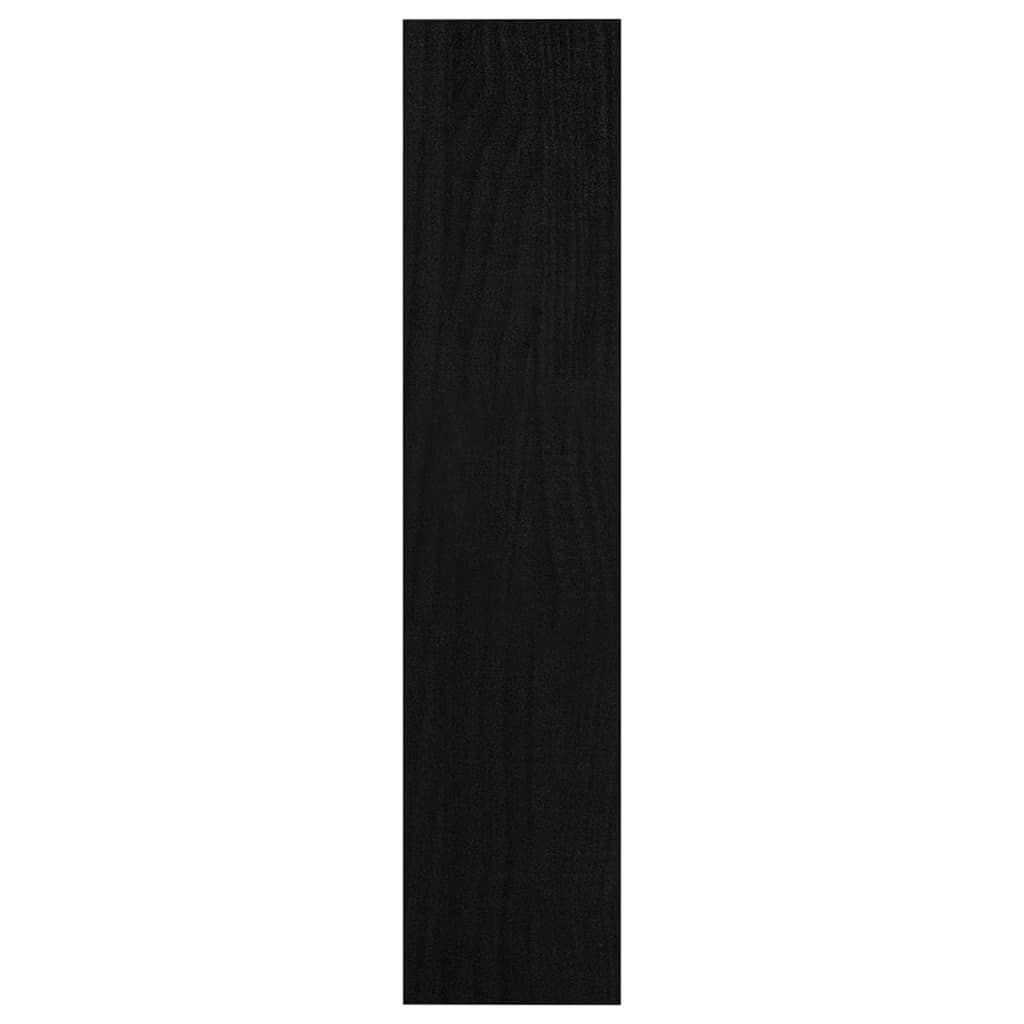 8720286609224_g_en_hd_4 vidaXL Book Cabinet/Room Divider Black 100x30x135.5 cm Solid Pinewood - Image 7