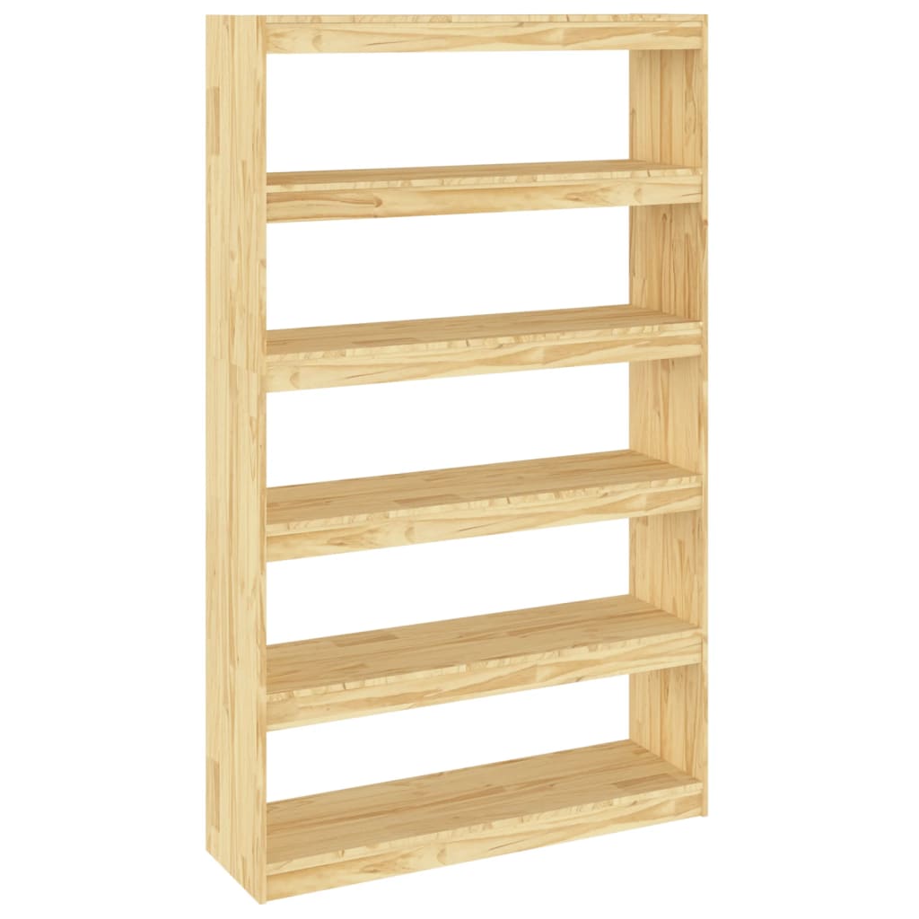 8720286609231_a_en_hd_1 vidaXL Book Cabinet/Room Divider 100x30x167.5 cm Solid Pinewood - Image 2