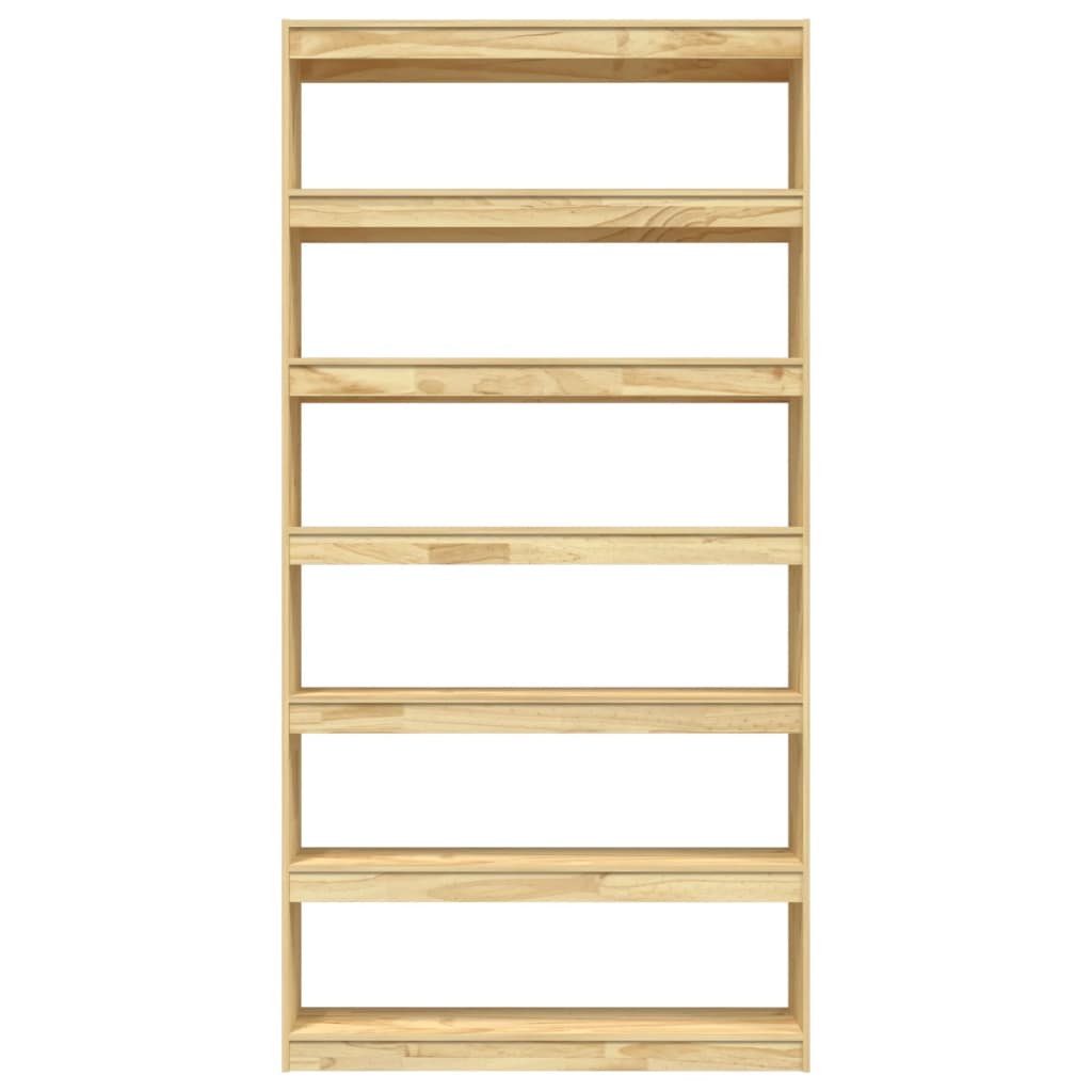 8720286609286_g_en_hd_3 vidaXL Book Cabinet/Room Divider 100x30x200 cm Solid Pinewood - Image 6