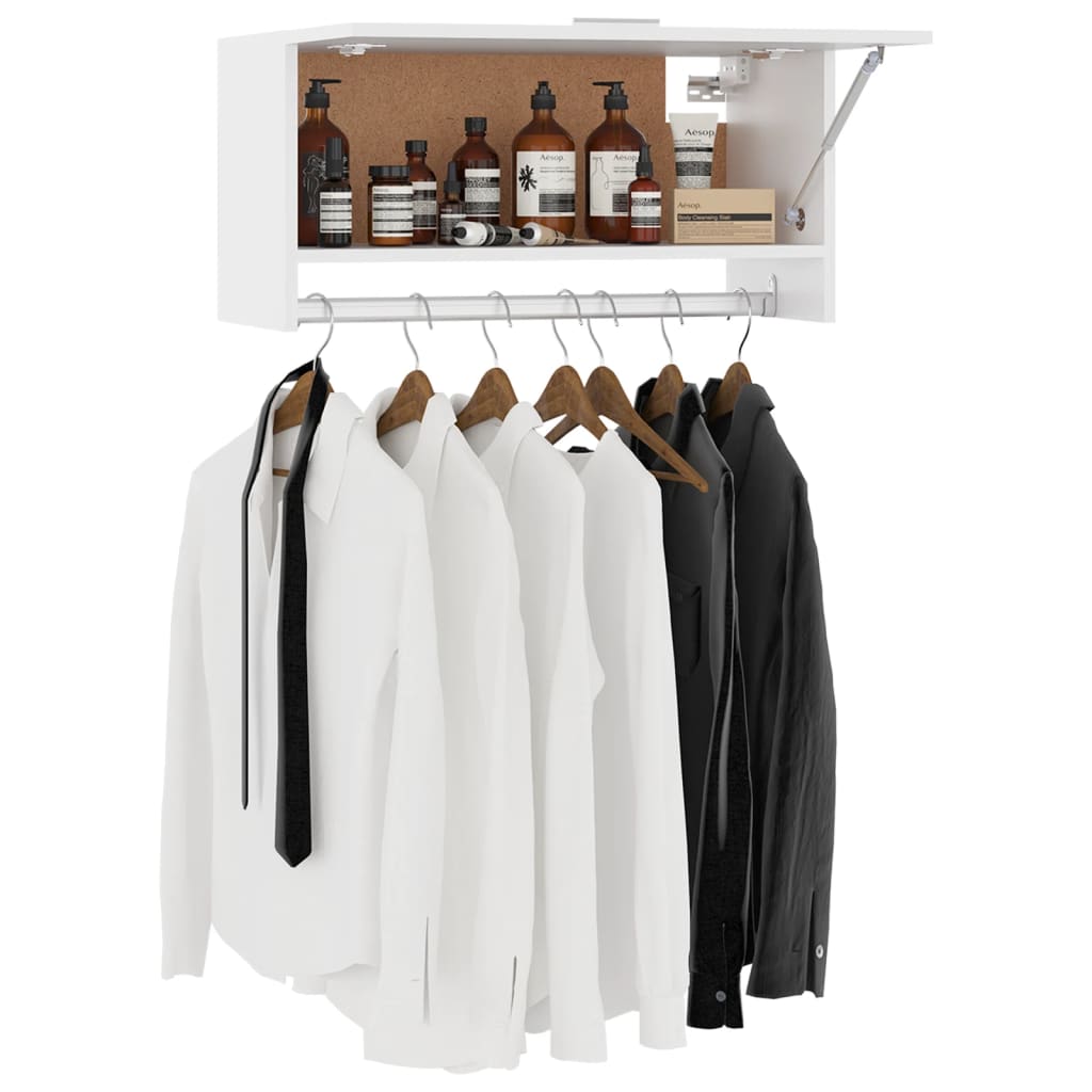 8720286609422_g_en_hd_2 vidaXL Wardrobe White 70x32.5x35 cm Engineered Wood - Image 5