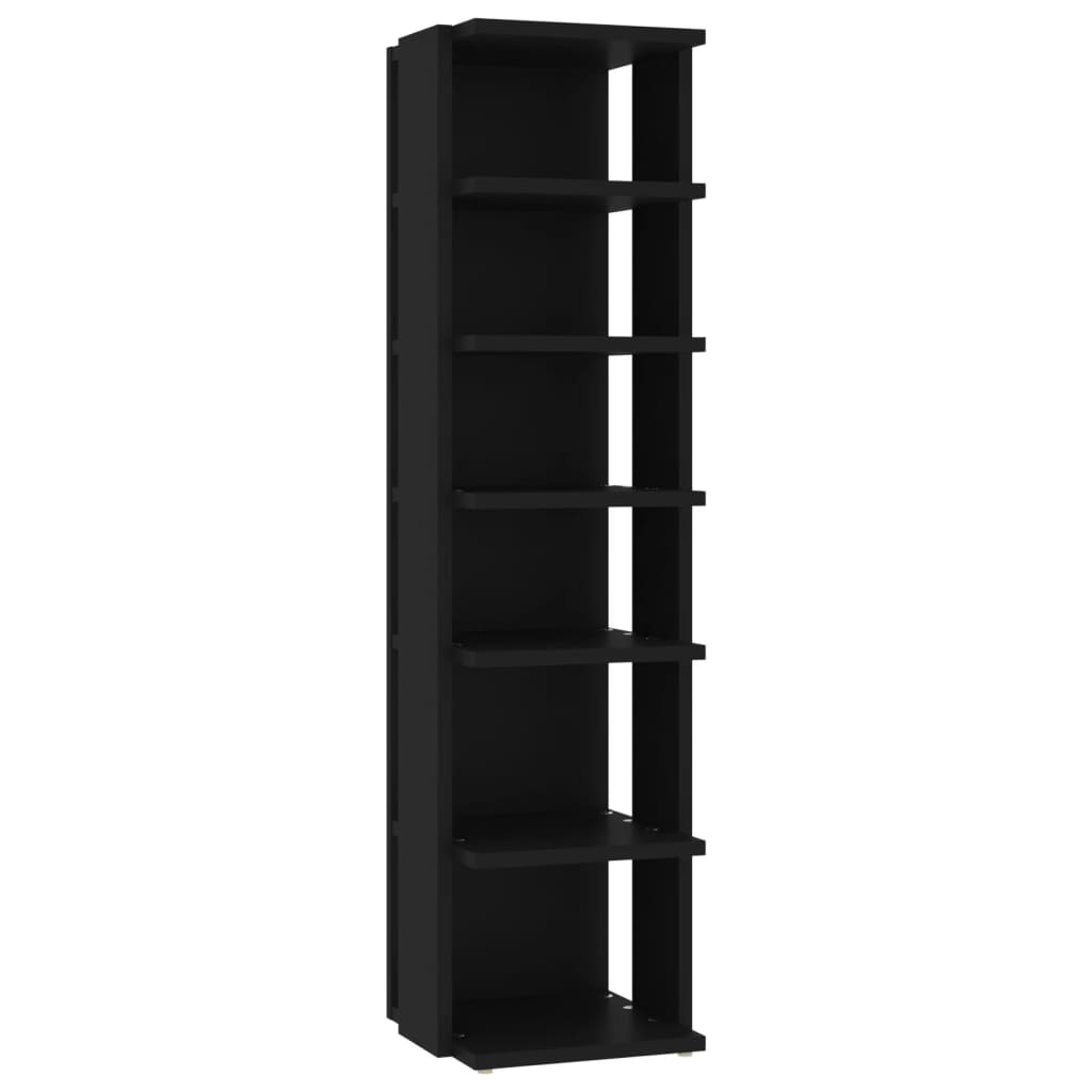 8720286610268_g_en_hd_2 vidaXL Shoe Cabinets 2 pcs Black 27.5x27x102 cm - Image 5