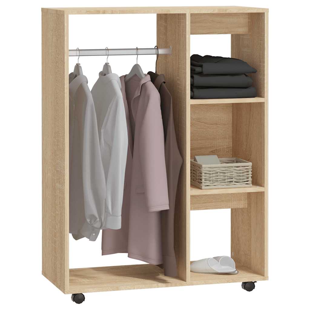 8720286610541_g_en_hd_2 vidaXL Wardrobe Sonoma Oak 80x40x110 cm Engineered Wood - Image 5
