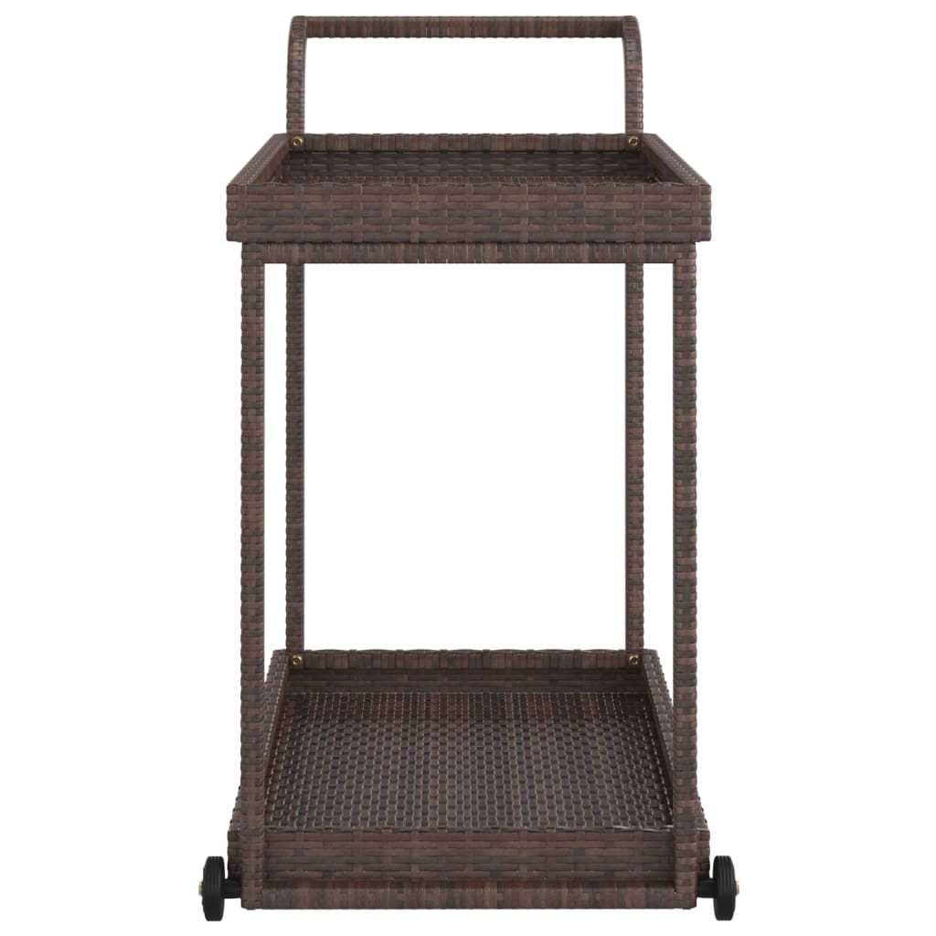 8720286638255_g_en_hd_2 vidaXL Bar Cart Brown 100x45x83 cm Poly Rattan - Image 4