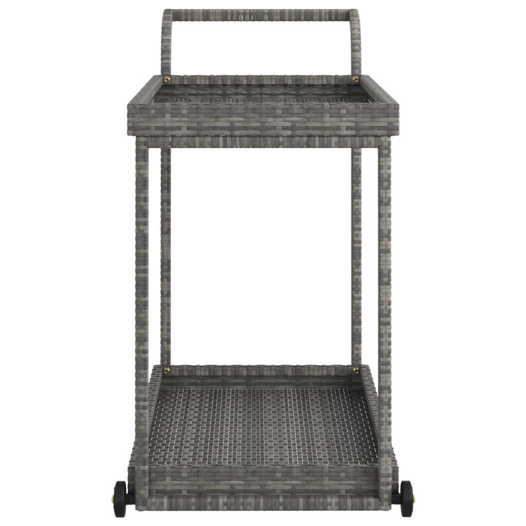 8720286638279_g_en_hd_2 vidaXL Bar Cart Grey 100x45x83 cm Poly Rattan - Image 4