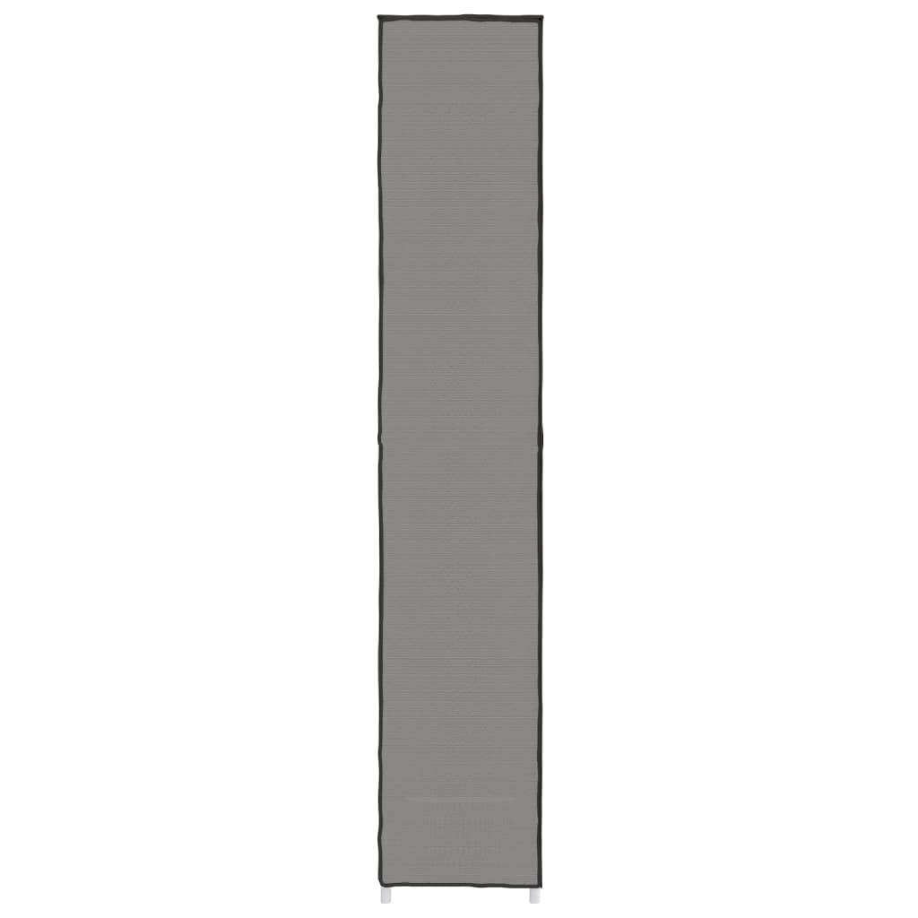 8720286640807_g_en_hd_3 vidaXL Shoe Cabinet Grey 60x30x166 cm Fabric - Image 6