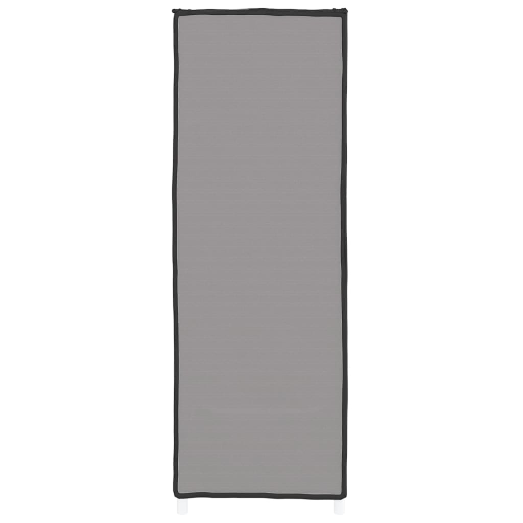 8720286640838_g_en_hd_2 vidaXL Shoe Cabinet Grey 60x28x90 cm Fabric - Image 4