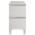 vidaXL Commercial Kitchen Cabinet with 2 Drawers 50x60x96 cm - Image 3