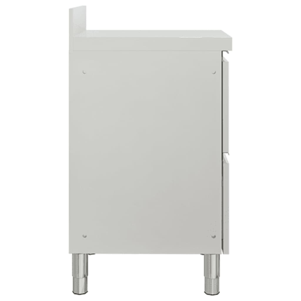 8720286641231_g_en_hd_3 vidaXL Commercial Kitchen Cabinet with 2 Drawers 50x60x96 cm - Image 4