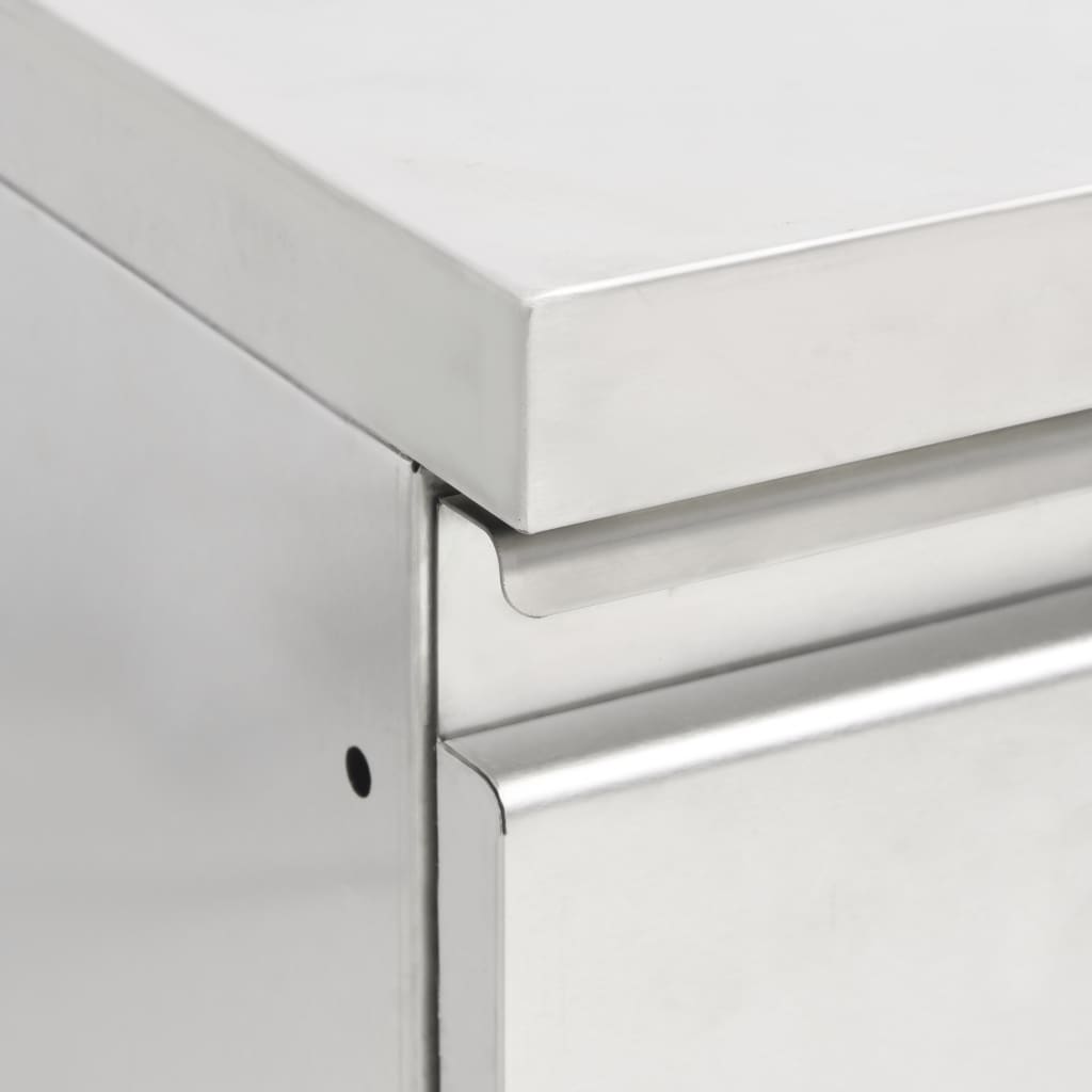 8720286641231_g_en_hd_4 vidaXL Commercial Kitchen Cabinet with 2 Drawers 50x60x96 cm - Image 5