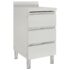 vidaXL Commercial Kitchen Cabinet with 3 Drawers 50x60x96 cm