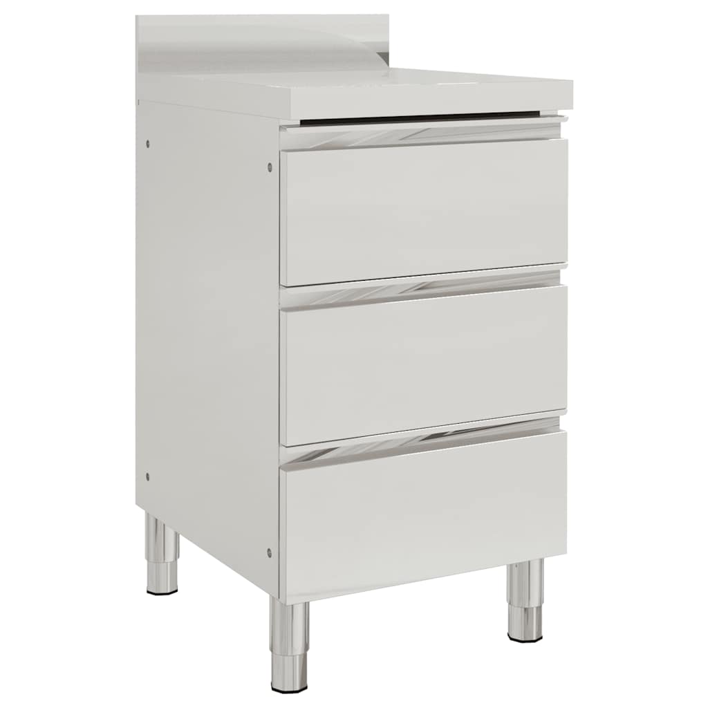 8720286642108_g_en_hd_4 vidaXL Commercial Kitchen Cabinets 2 pcs 50x60x96 cm Stainless Steel - Image 5