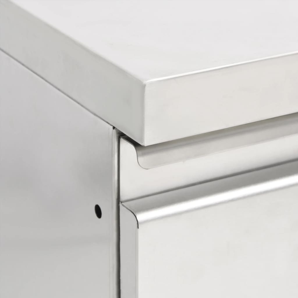 8720286642115_g_en_hd_5 vidaXL Commercial Kitchen Cabinets with 3 Drawers 2 pcs 50x60x96 cm - Image 6