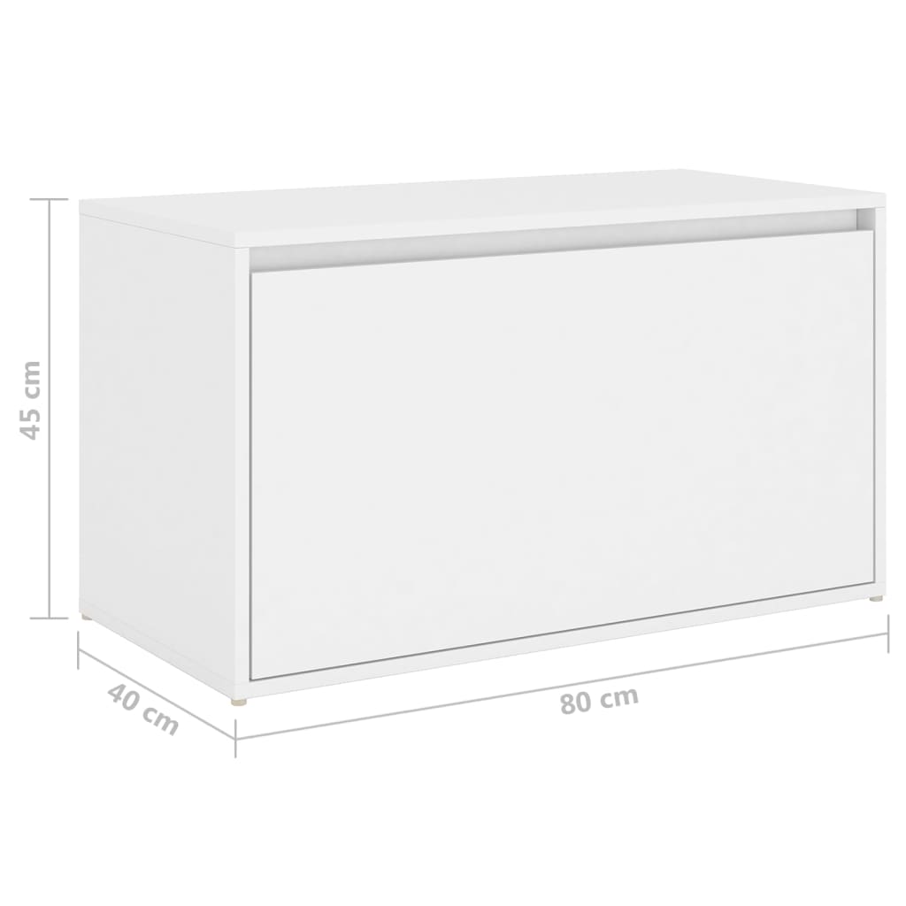 8720286642634_g_en_hd_6 vidaXL Hall Bench 80x40x45 cm White Engineered Wood - Image 8