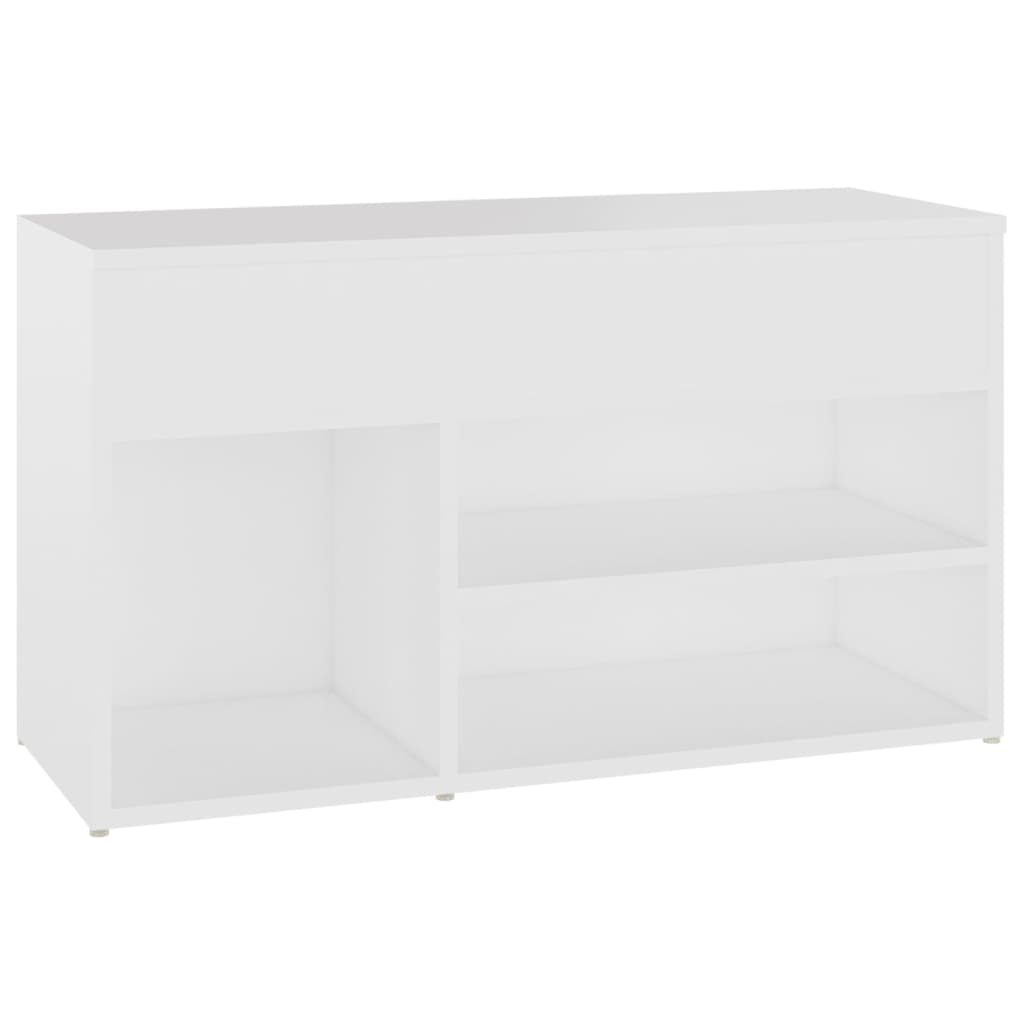 8720286643440_a_en_hd_1 vidaXL Shoe Bench White 80x30x45 cm Engineered Wood - Image 2