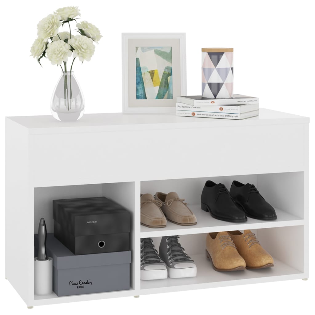 8720286643440_g_en_hd_2 vidaXL Shoe Bench White 80x30x45 cm Engineered Wood - Image 4