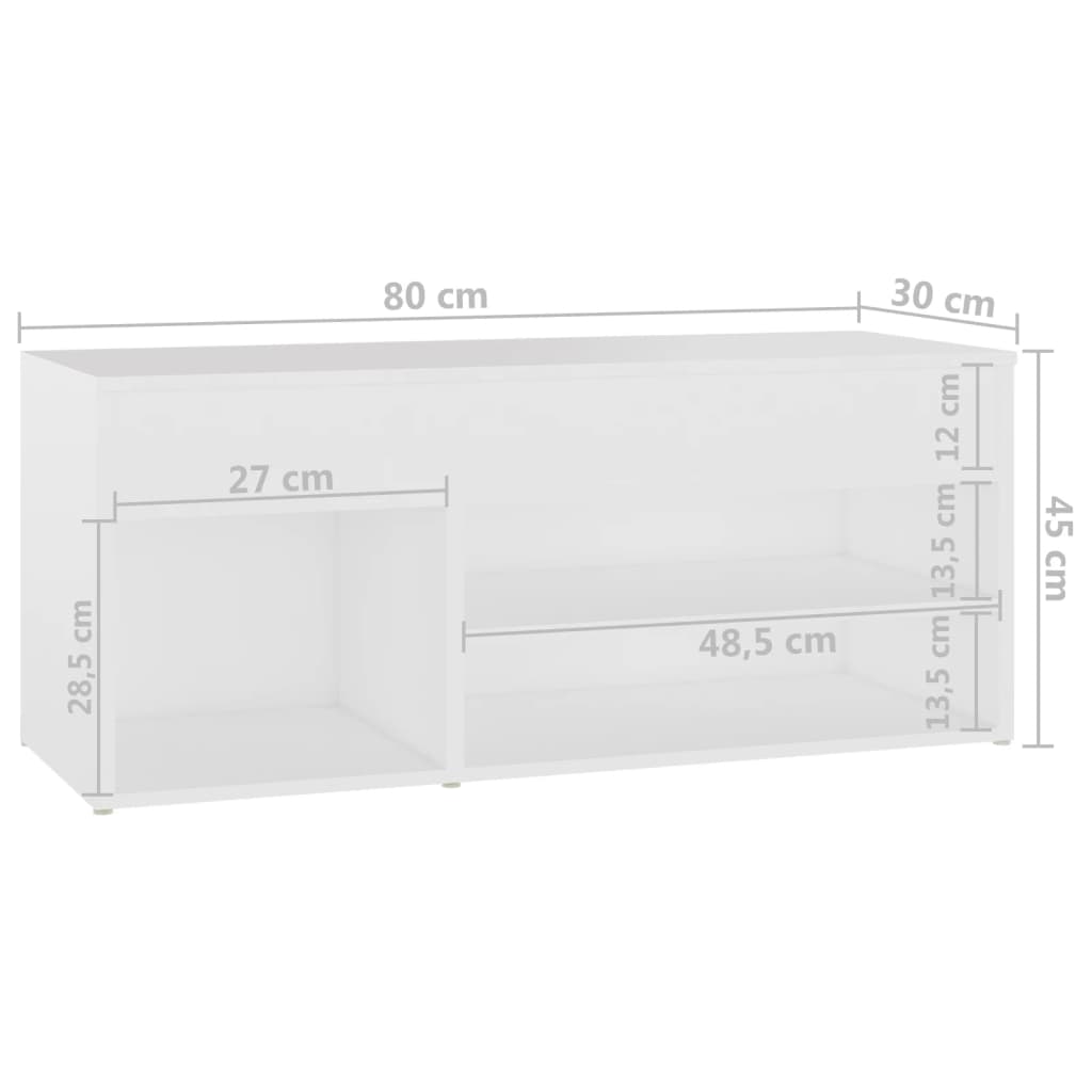 8720286643440_g_en_hd_6 vidaXL Shoe Bench White 80x30x45 cm Engineered Wood - Image 8
