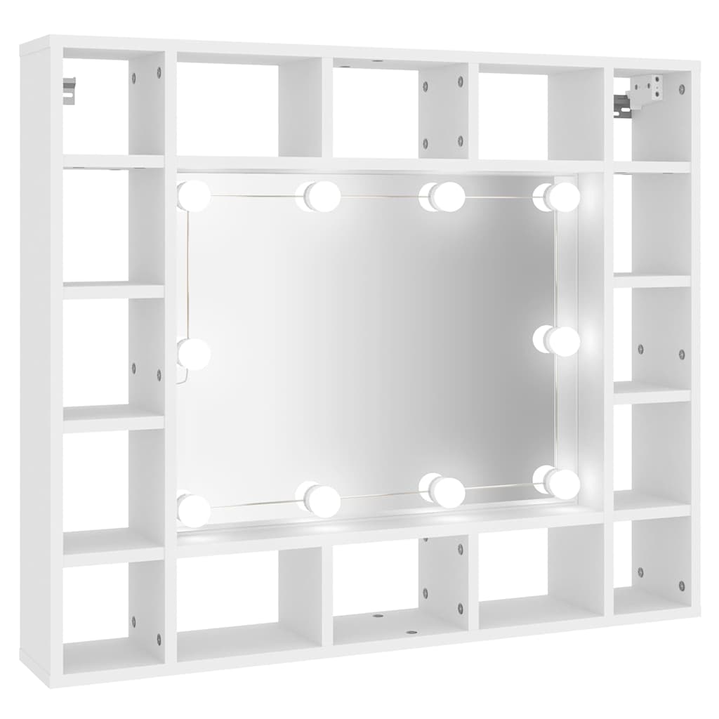 8720286644614_a_en_hd_1 vidaXL Mirror Cabinet with LED White 91x15x76.5 cm - Image 2