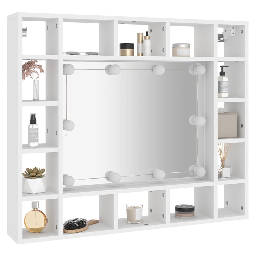 8720286644614_g_en_hd_4 vidaXL Mirror Cabinet with LED White 91x15x76.5 cm - Image 6