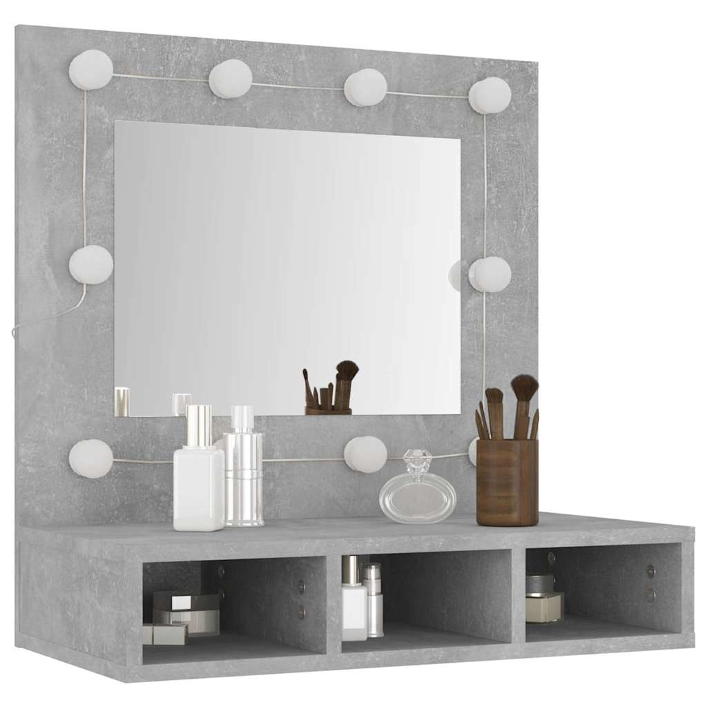 8720286644836_g_en_hd_10 vidaXL Mirror Cabinet with LED Concrete Grey 60x31.5x62 cm - Image 12