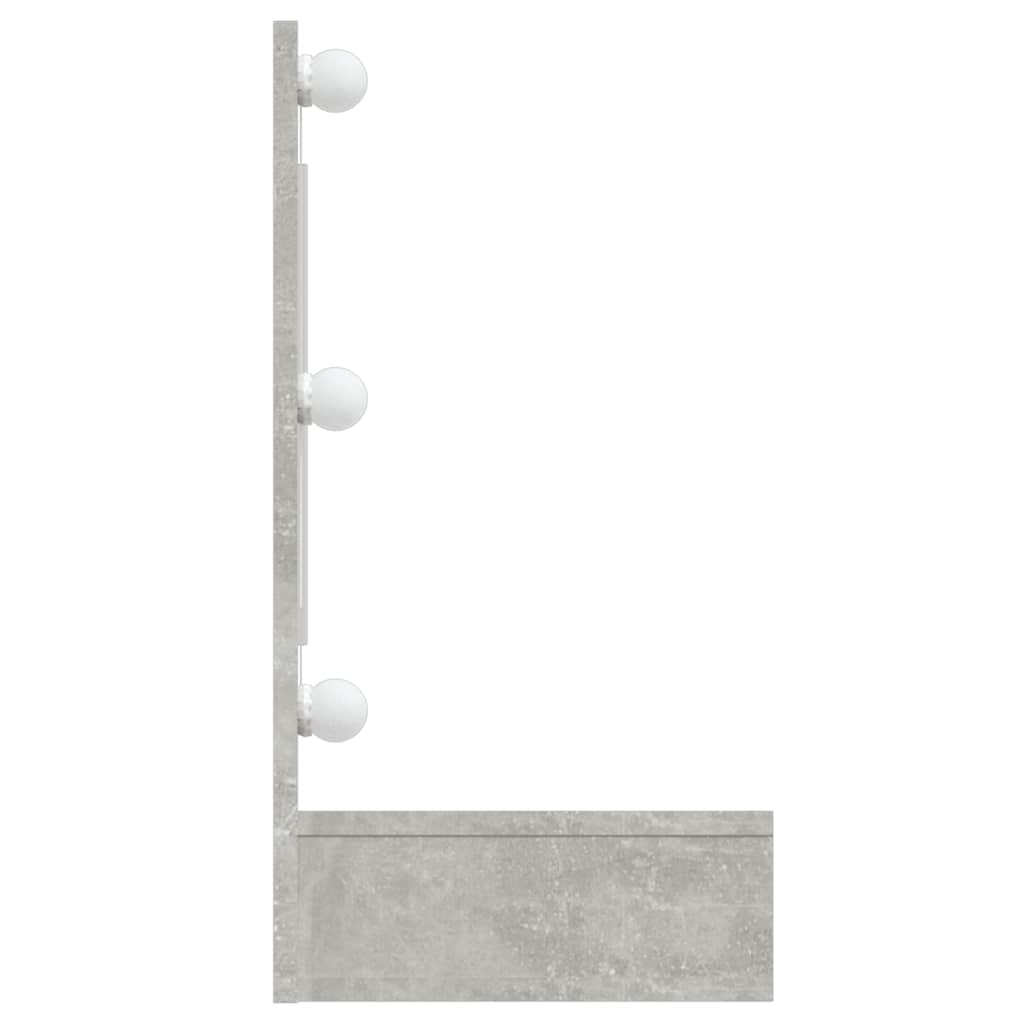 8720286644928_g_en_hd_4 vidaXL Mirror Cabinet with LED Concrete Grey 90x31.5x62 cm - Image 5